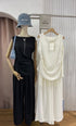 Two Piece Sleeveless Shirt with Trouser